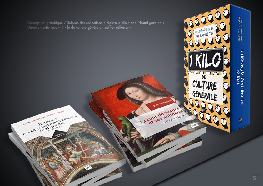 Conception graphique - Refonte de collections et création d'un coffret "collecto