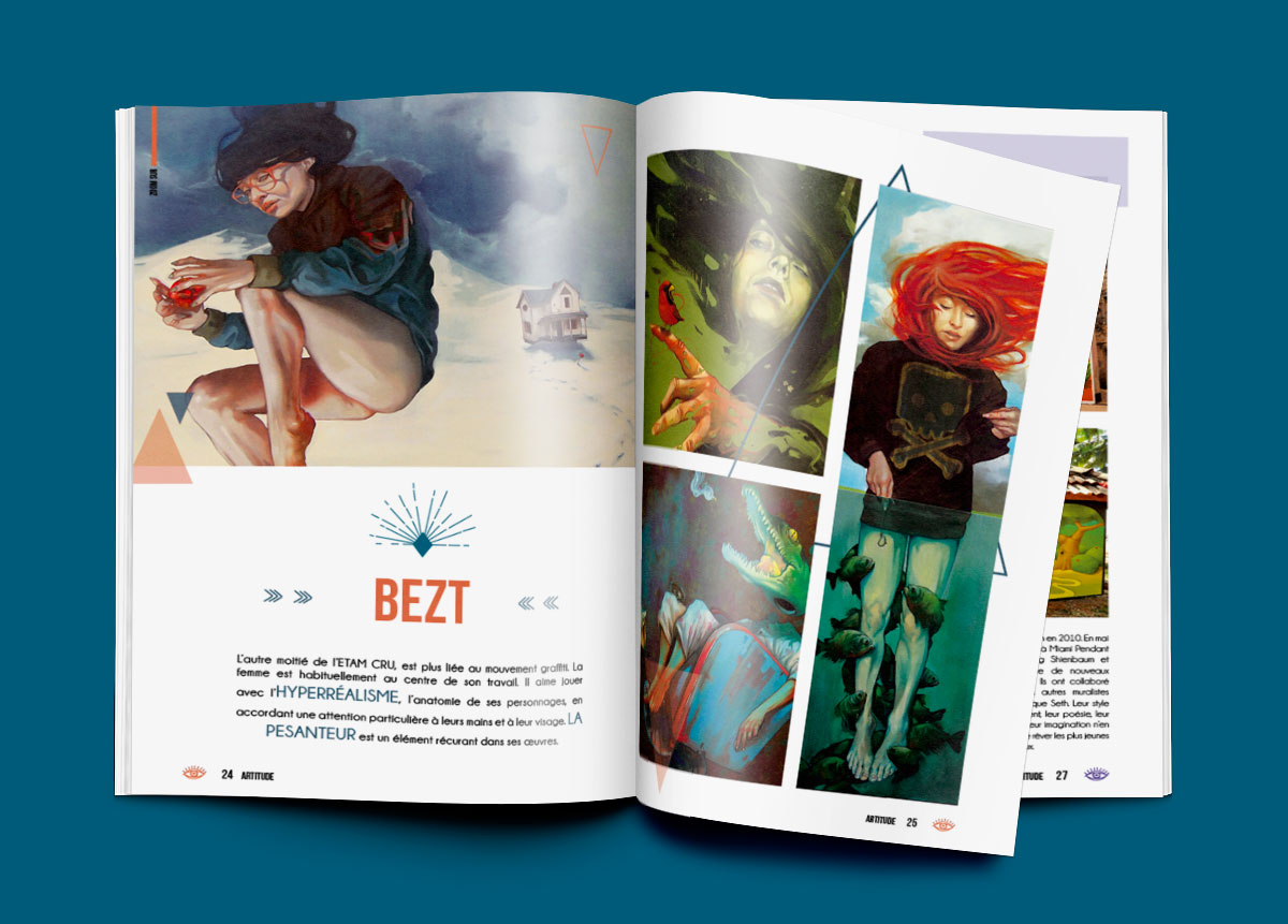 Création d'un magazine sur l'art contemporain urbain