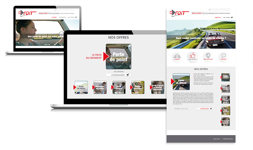 oDroit • Web Design