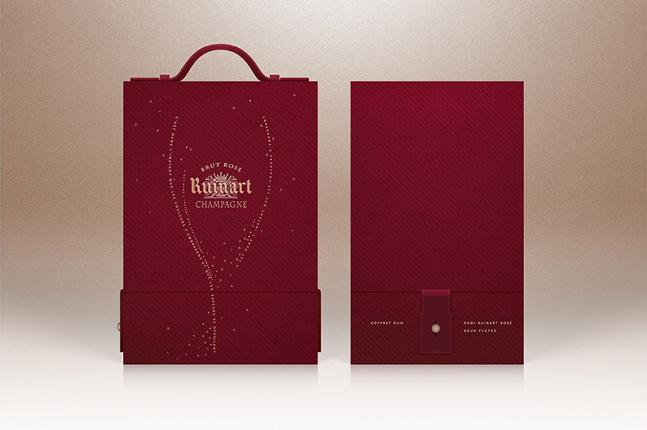 Packaging box degustation Ruinart Brut Rosé