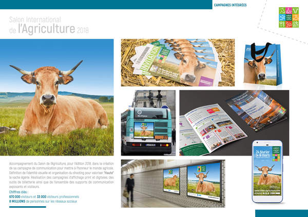 Campagne intégrée - Salon de l'agriculture 2018
