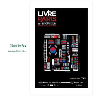 Création d'une Affiche Salon du Livre 2017