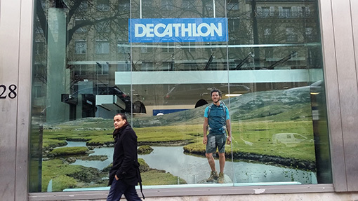 Habillage vnementiel Decathlon