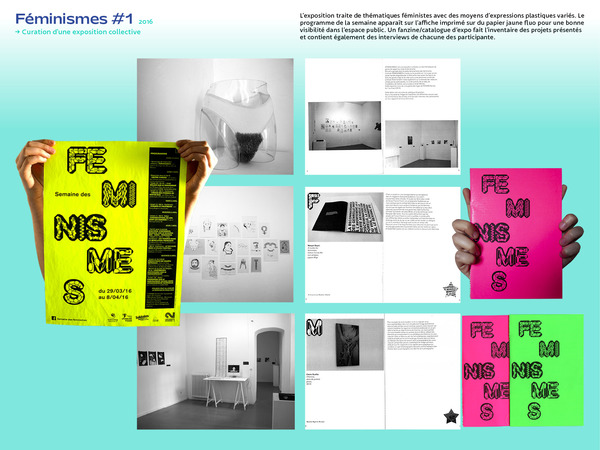 Fminismes #1 : Curation d'une exposition collective