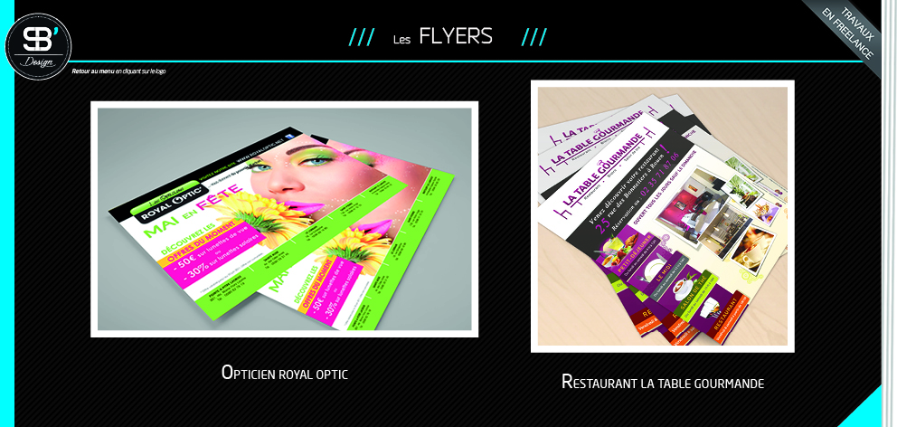 Cration de flyers