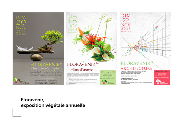 Conception affiche Floravenir