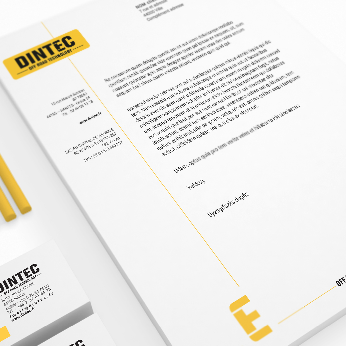 Dintec - Papétrie