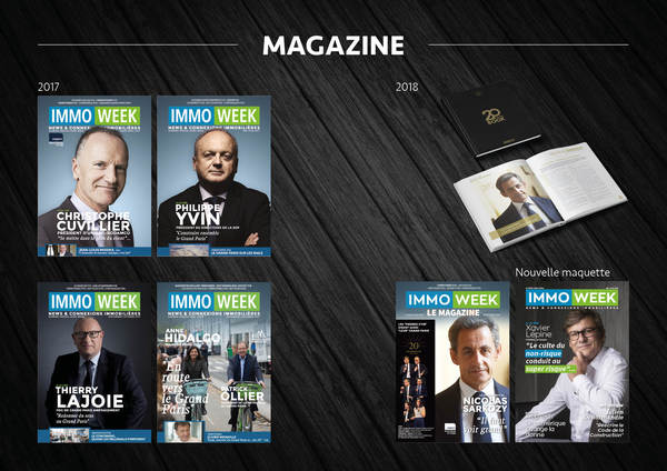 Couverture magazine Immoweek - 2017-2018