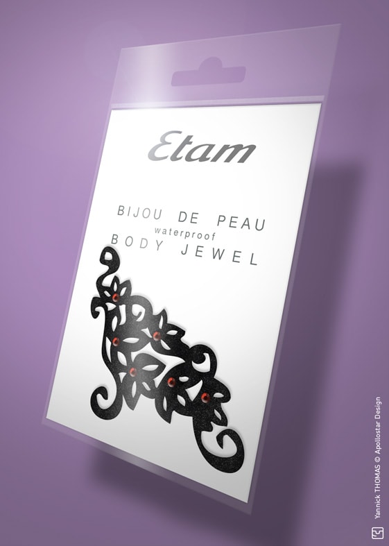 ETAM - Bijoux de peau + Packaging