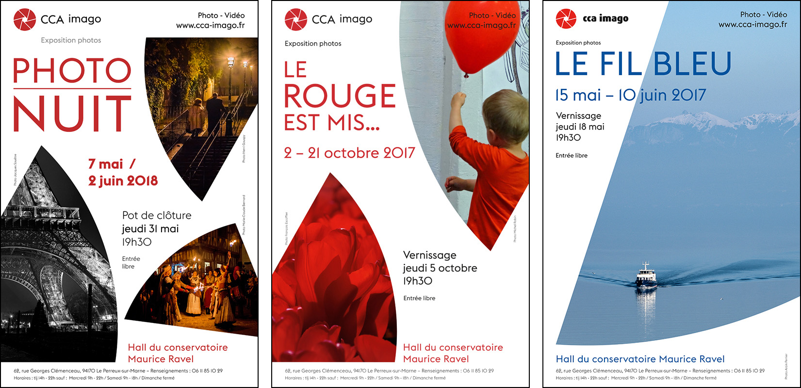 Affiches d’expositions photo