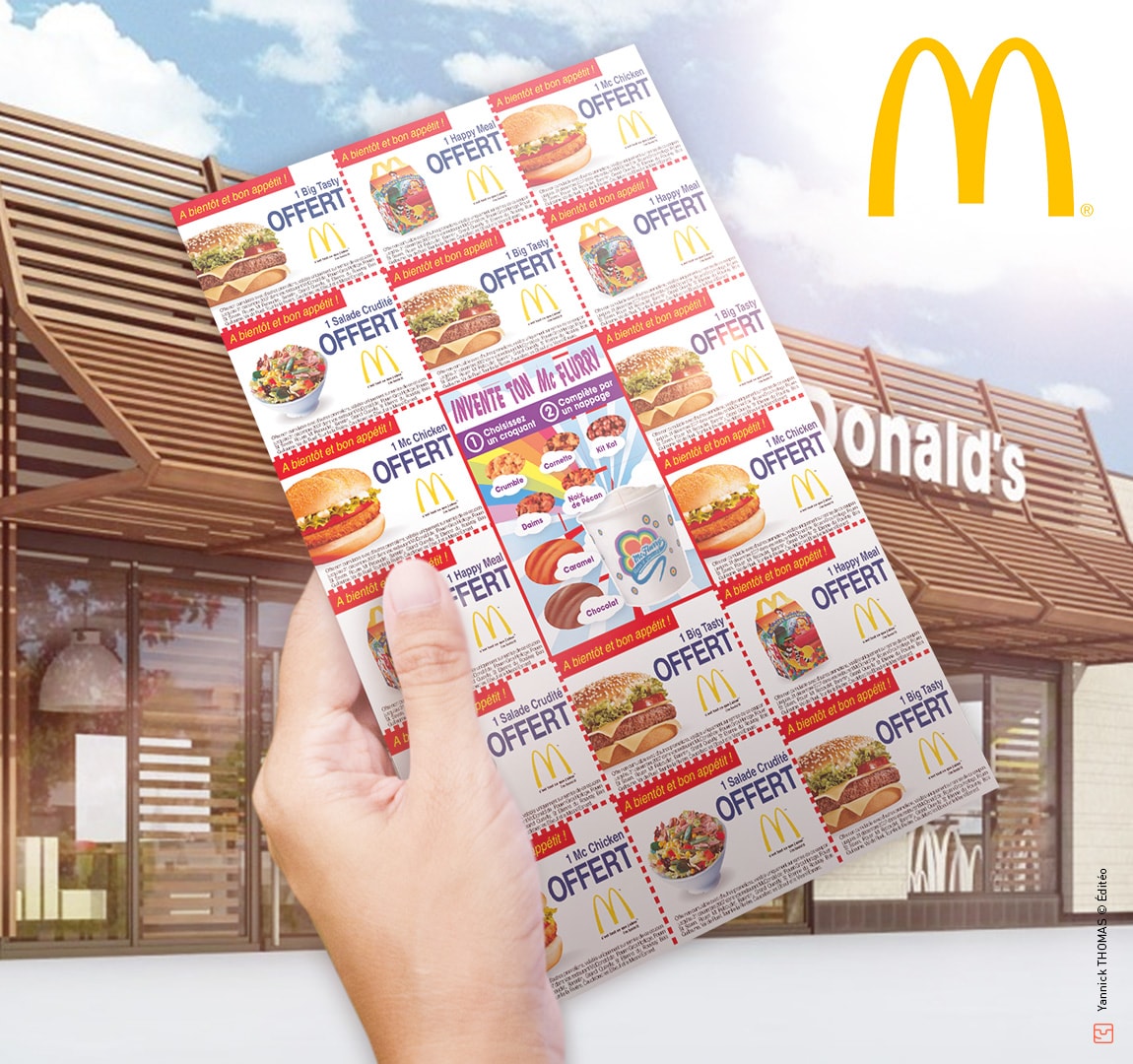 MC DONALD'S - Flyer promotionnel