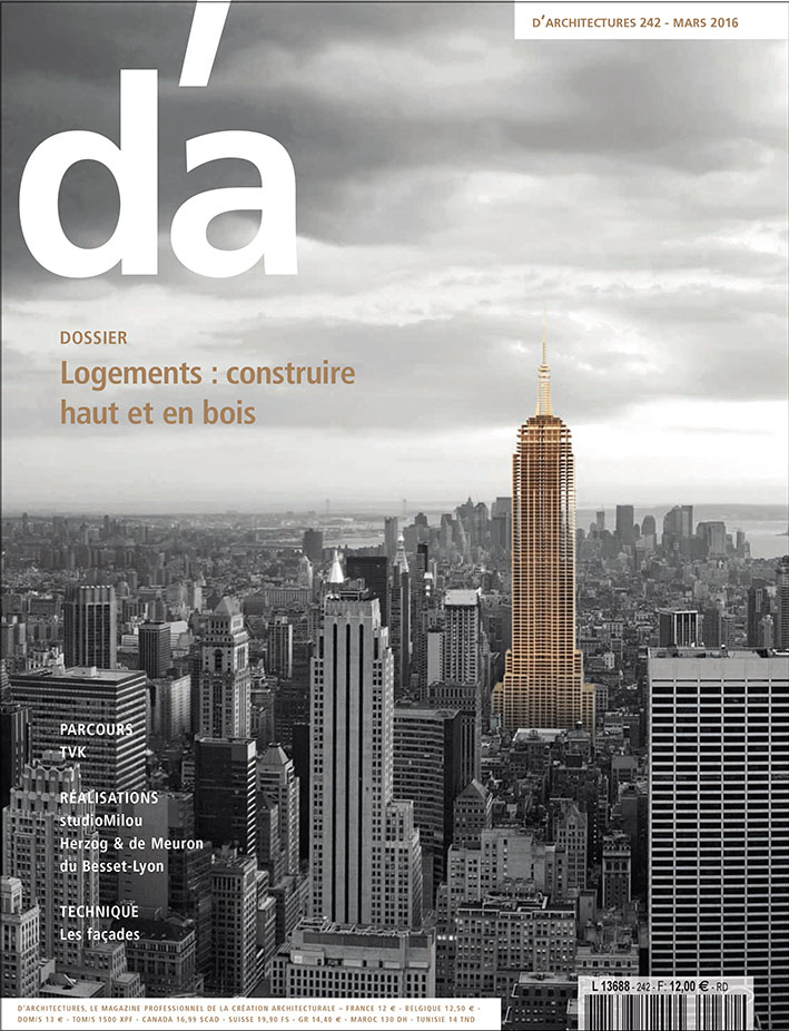 couv magazine D'architectures