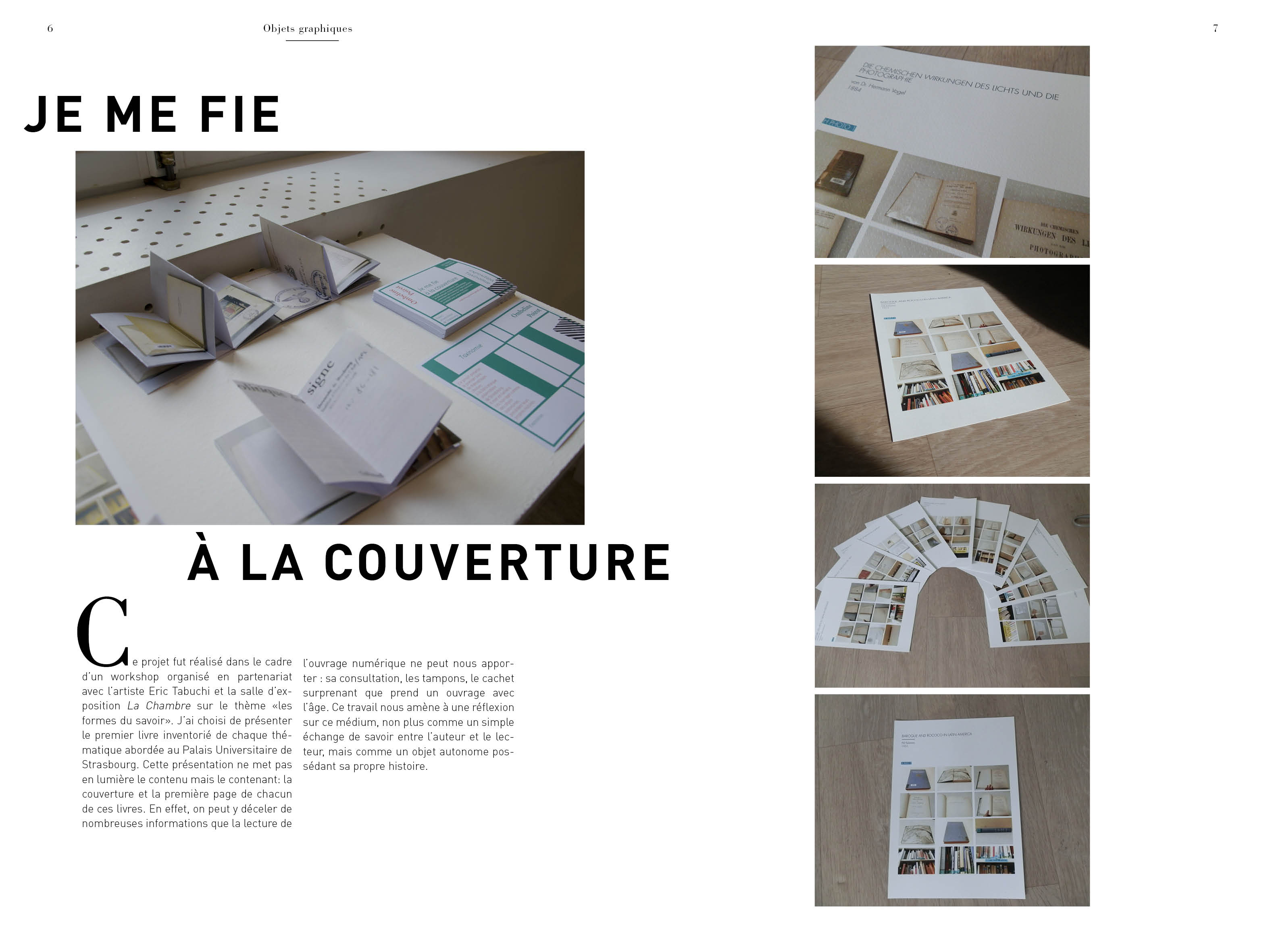 Je me fie  la couverture