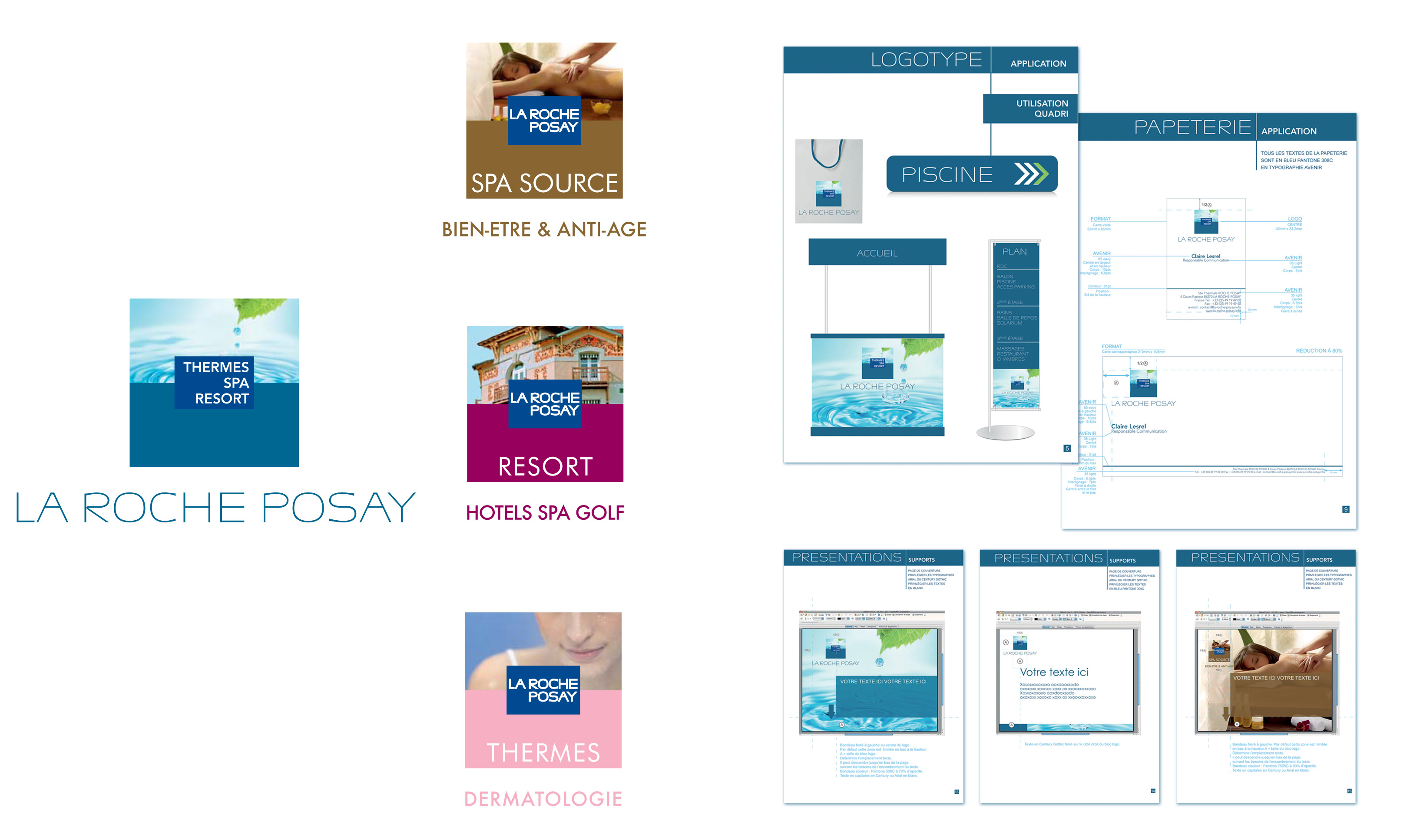 BOOK La Roche Posay repositionnement Portfolio par Sandrine